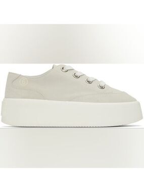 Maison Martin Margiela MM6 grey suede platform sneakers size 40 BNWOB